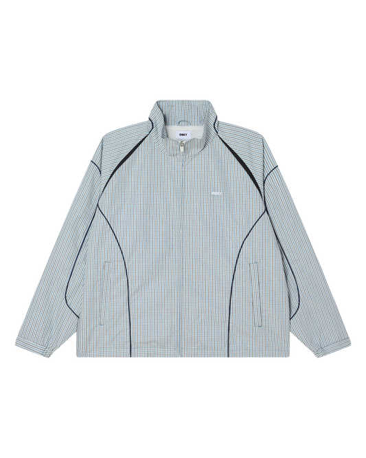 OBEY PRACTICE WINDBREAKER PLAID MULTI