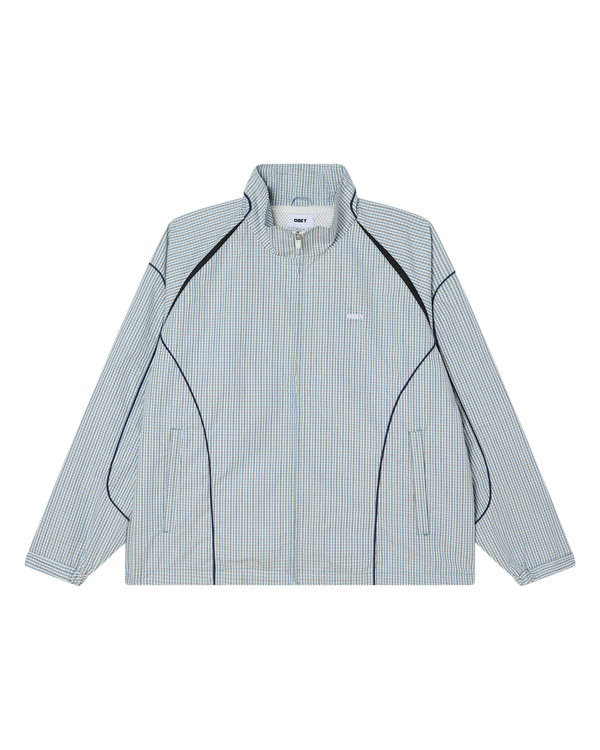 OBEY PRACTICE WINDBREAKER PLAID MULTI — Obey
