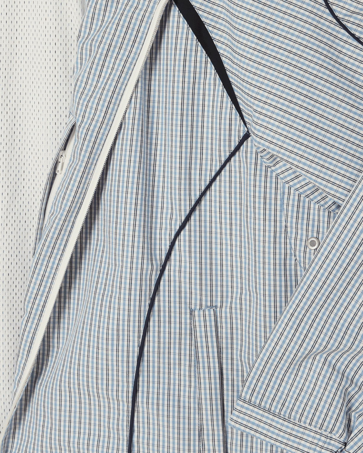 OBEY PRACTICE WINDBREAKER PLAID MULTI