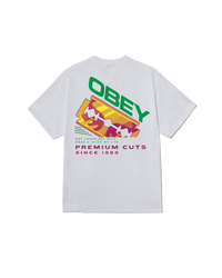 OBEY RAZOR CLASSIC T-SHIRT WHITE
