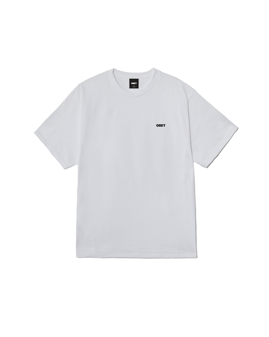 OBEY RAZOR CLASSIC T-SHIRT WHITE