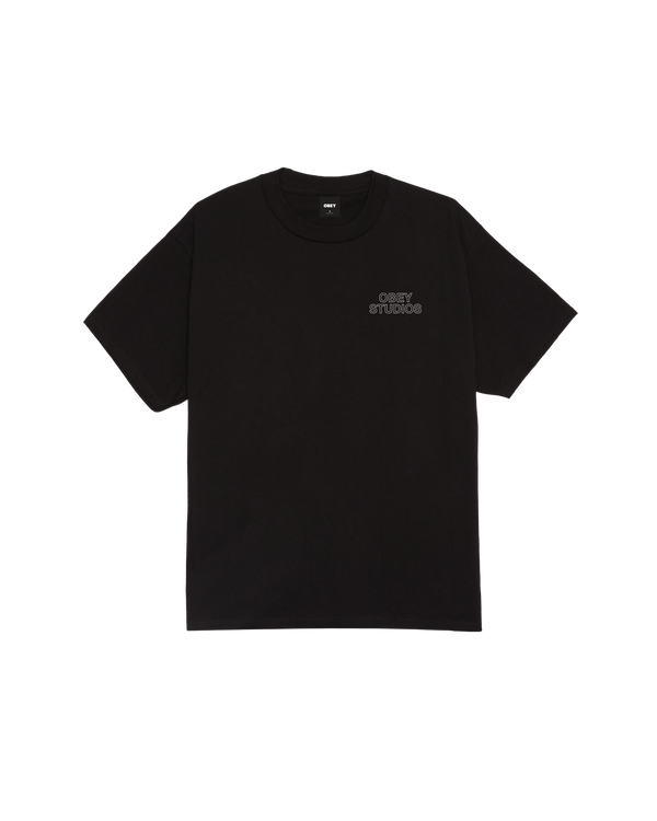 OBEY SPECTRUM CLASSIC T-SHIRT BLACK