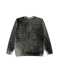 OBEY SPRAY EFFECT SWEATER DARK BLACK MULTI