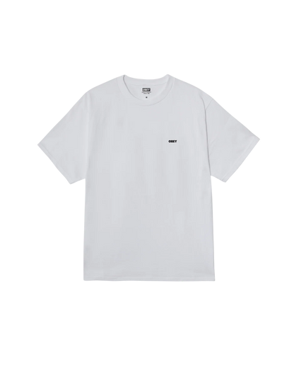 OBEY STEADY MOBBIN S/S TEE White