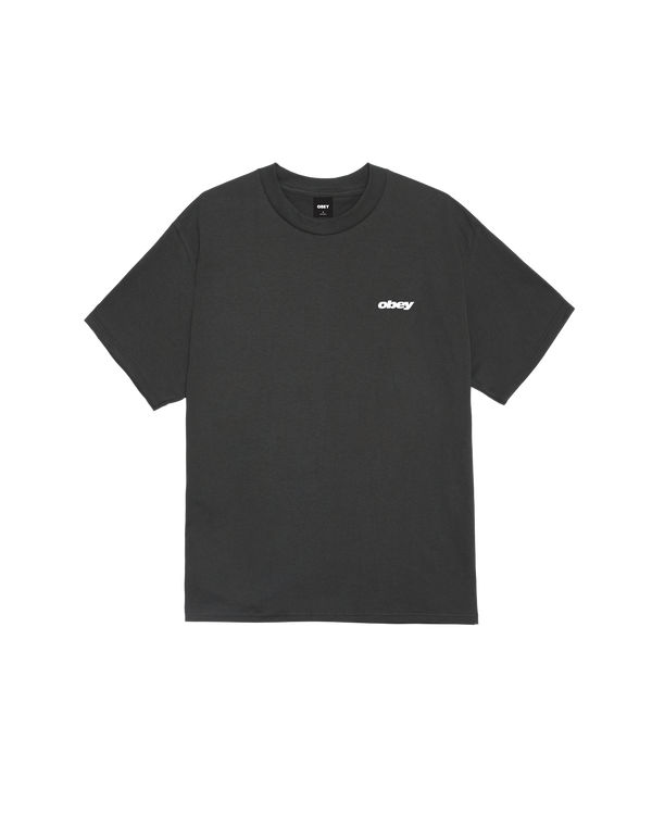 OBEY STRONGER TOGETHER CLASSIC T-SHIRT VINTAGE BLACK