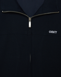 OBEY TAILORED TRACK JACKET NAVY
