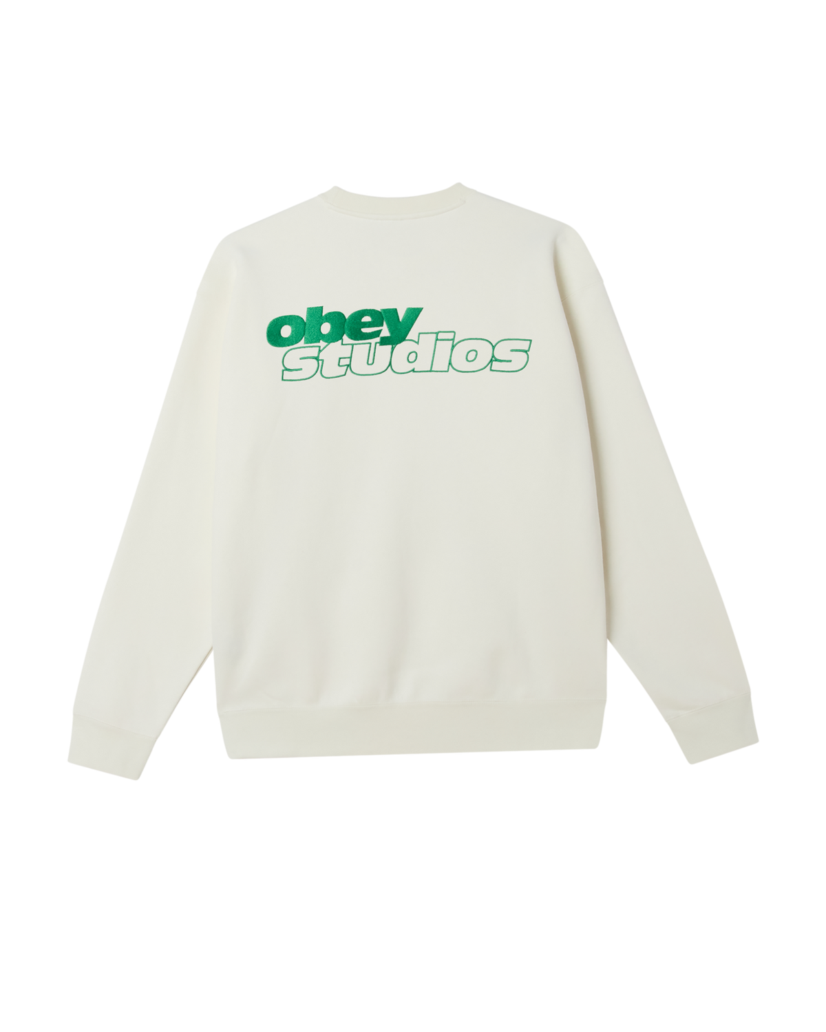 OBEY TONIC CREW OFF WHITE