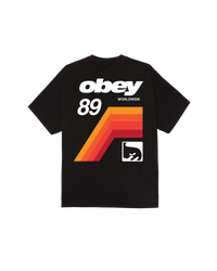OBEY VHS CLASSIC T-SHIRT BLACK