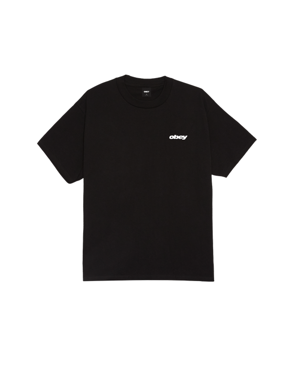 OBEY VHS CLASSIC T-SHIRT BLACK