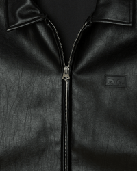 OBEY WORKMAN PU JACKET BLACK