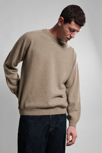 Nitto Knitwear PULL COL ROND ARMEN KHAKI