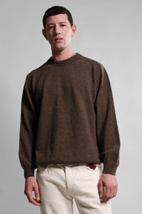 Nitto Knitwear PULL COL ROND ARMEN MOCHA