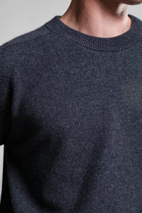 Nitto Knitwear PULL COL ROND ARMEN NAVY MIX