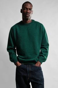 Nitto Knitwear PULL COL ROND ARMEN VERT SACRAMENTO