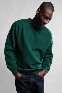 Nitto Knitwear PULL COL ROND ARMEN VERT SACRAMENTO