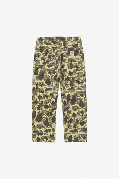 Pantalon Carhartt Wip DUCK SINGLE KNEE PANT Camo Duck Green