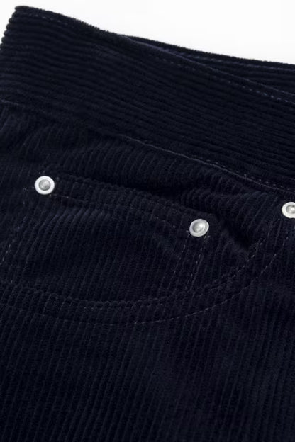 Pantalon Carhartt Wip NEWEL CORDUROY PANT Dark Navy