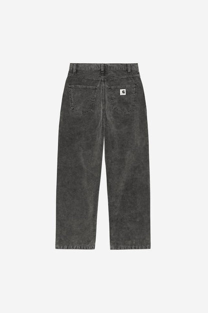 Pantalon Carhartt Wip W BRANDON PANT Black Dusky light wash