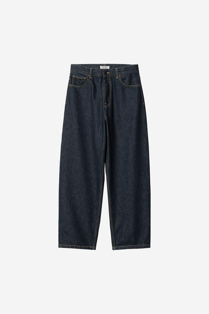 Pantalon Carhartt Wip W BRANDON PANT Blue Rinsed