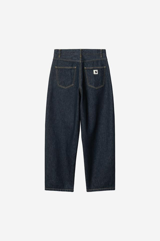 Pantalon Carhartt Wip W BRANDON PANT Blue Rinsed