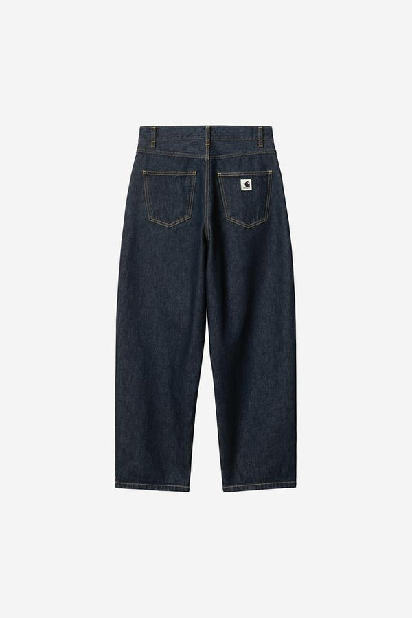 Pantalon Carhartt Wip W BRANDON PANT Blue Rinsed