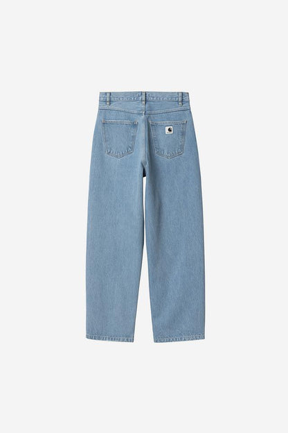 Pantalon Carhartt Wip W BRANDON PANT Blue Stone Bleached