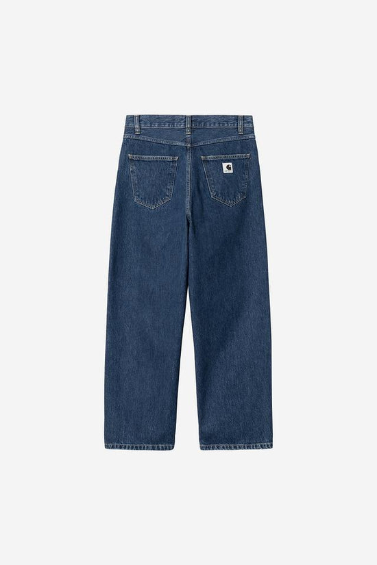 Pantalon Carhartt Wip W BRANDON PANT Blue Stone Washed