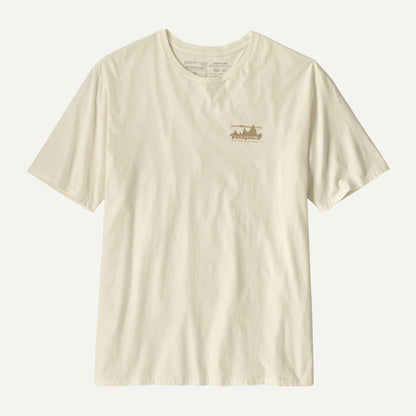 Patagonia 73 Skyline Organic T-Shirt Birch White