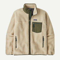 Patagonia CLASSIC RETRO X JACKET Dark Natural w/Basin Green