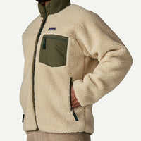 Patagonia CLASSIC RETRO X JACKET Dark Natural w/Basin Green