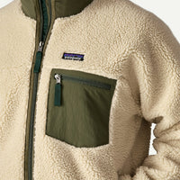 Patagonia CLASSIC RETRO X JACKET Dark Natural w/Basin Green