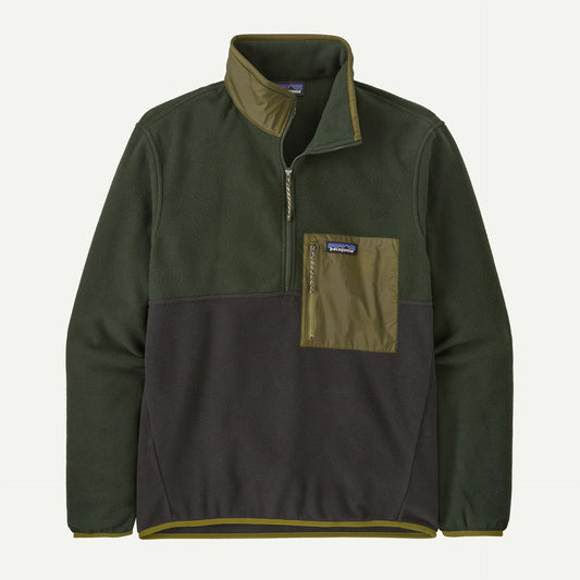 Polaire Patagonia MICRODINI 1/2 ZIP P/O Black