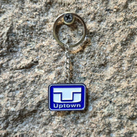 Porte Clés Uptown OG LOGO Bleu Et Blanc