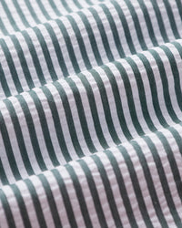 Portuguese Flannel ATLANTICO STRIPE L/S SHIRT Green