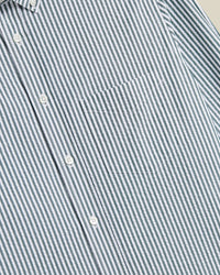 Portuguese Flannel ATLANTICO STRIPE L/S SHIRT Green