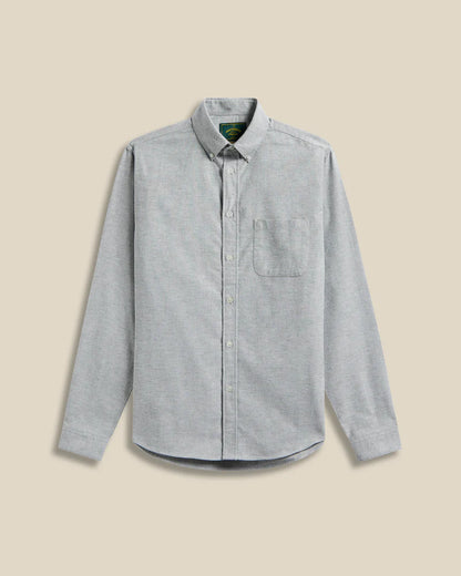 Portuguese Flannel BRUSHED OXFORD L/S SHIRT Green