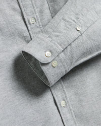 Portuguese Flannel BRUSHED OXFORD L/S SHIRT Green