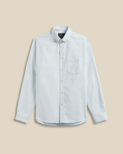 Portuguese Flannel BRUSHED OXFORD L/S SHIRT Light Blue