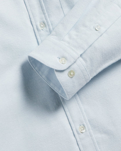 Portuguese Flannel BRUSHED OXFORD L/S SHIRT Light Blue