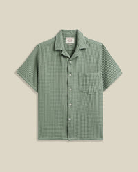 Portuguese Flannel CORNELIUS S/S SHIRT Green
