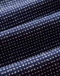 Portuguese Flannel DOTS S/S SHIRT Navy