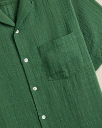 Portuguese Flannel GRAIN S/S SHIRT Green