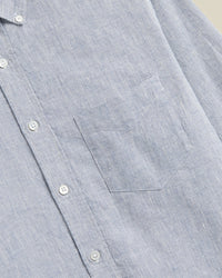 Portuguese Flannel GRANULAR L/S SHIRT Blue