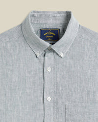 Portuguese Flannel GRANULAR L/S SHIRT Green