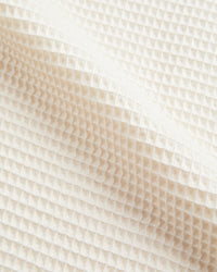 Portuguese Flannel HONEY COMB S/S SHIRT White