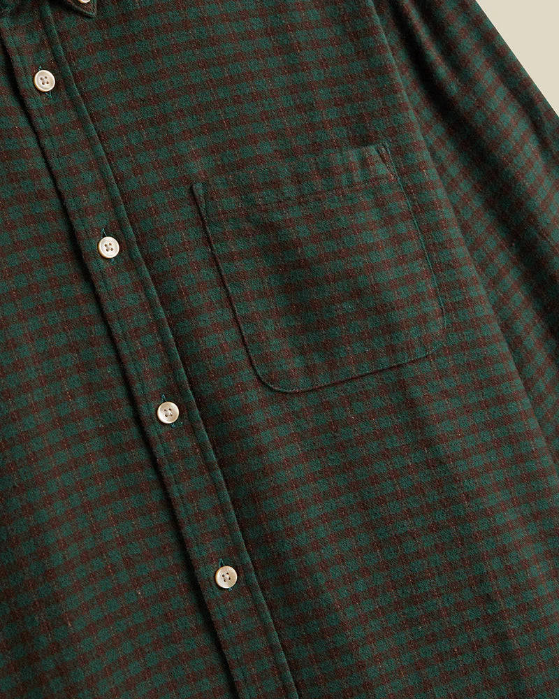 Portuguese Flannel LAGO L/S SHIRT Green