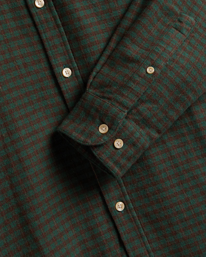 Portuguese Flannel LAGO L/S SHIRT Green