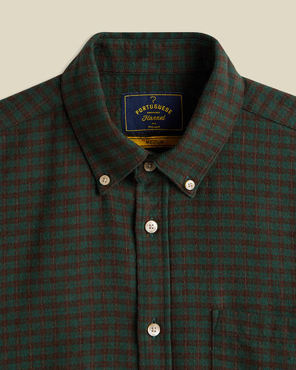 Portuguese Flannel LAGO L/S SHIRT Green