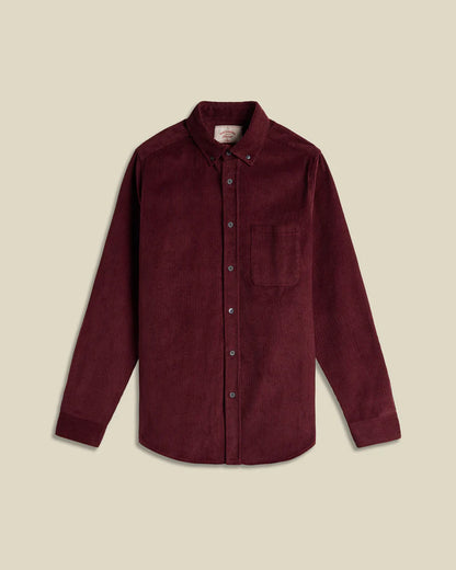 Portuguese Flannel LOBO 2.0 L/S SHIRT Bordeaux