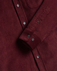 Portuguese Flannel LOBO 2.0 L/S SHIRT Bordeaux